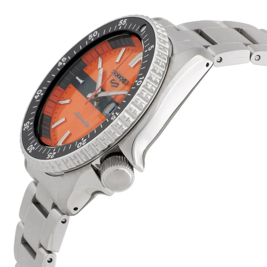 商品Seiko|5 Sports Automatic Orange Dial Men's Watch SRPK11K1,价格¥1649,第2张图片详细描述