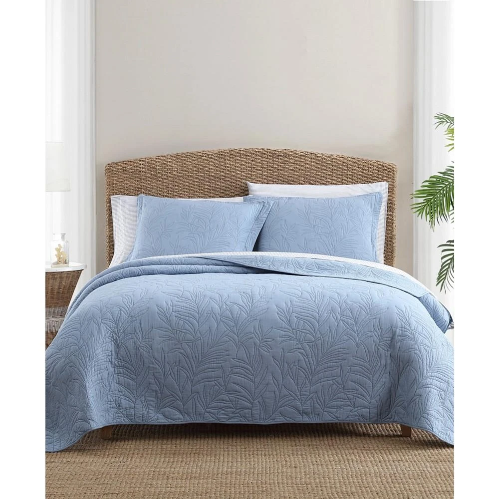 商品Tommy Bahama|Tommy Bahama Solid Costa Sera Cotton Reversible Quilt,价格¥1042,第2张图片详细描述