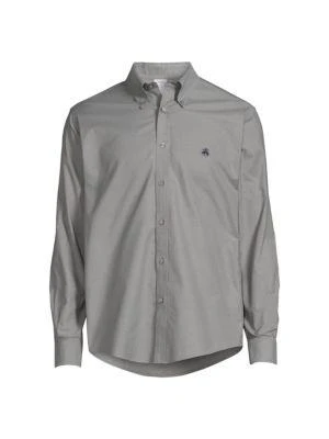 商品Brooks Brothers|Regent Fit Logo Shirt,价格¥240,第3张图片详细描述