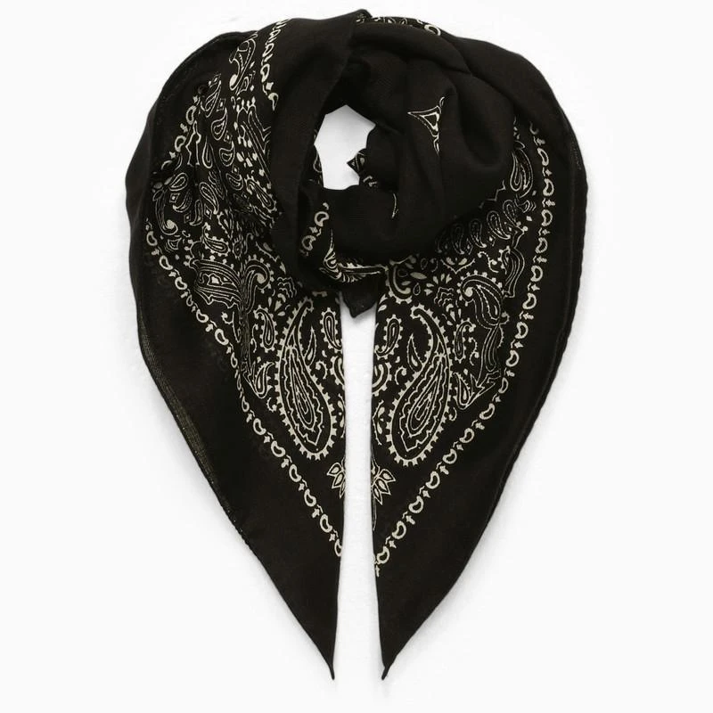 商品DESTIN| BLACK WOOL SCARF,价格¥766,第1张图片