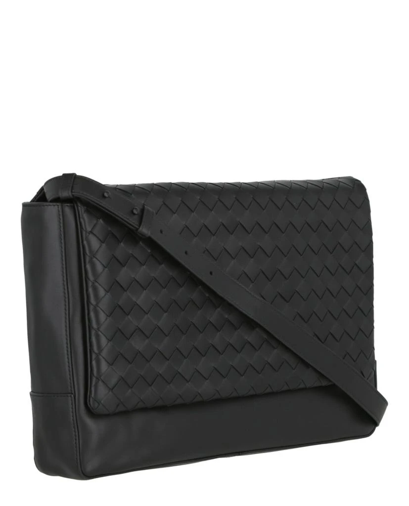 商品Bottega Veneta|Intrecciato Leather Messenger Bag,价格¥9766,第2张图片详细描述