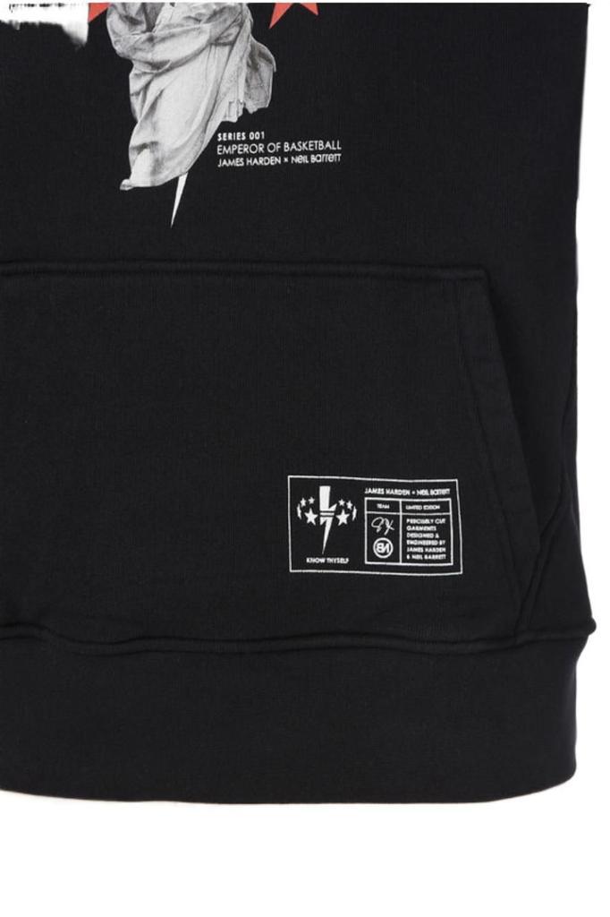 商品Neil Barrett|Neil Barrett Men's  Black Other Materials Sweatshirt,价格¥2830,第5张图片详细描述