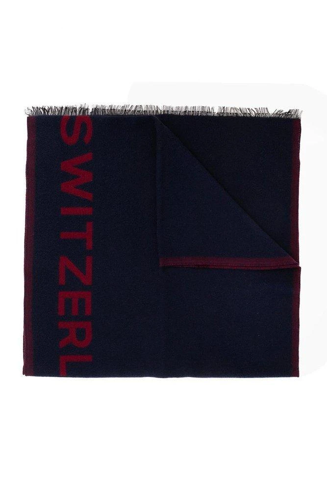商品Bally|Bally Logo Knit Scarf,价格¥1067,第1张图片