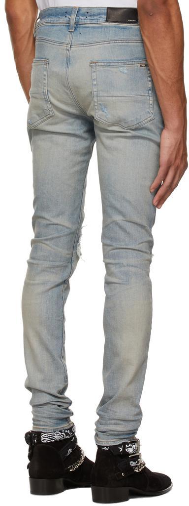 商品AMIRI|Blue & Taupe MX1 Bandana Jeans,价格¥7645,第5张图片详细描述