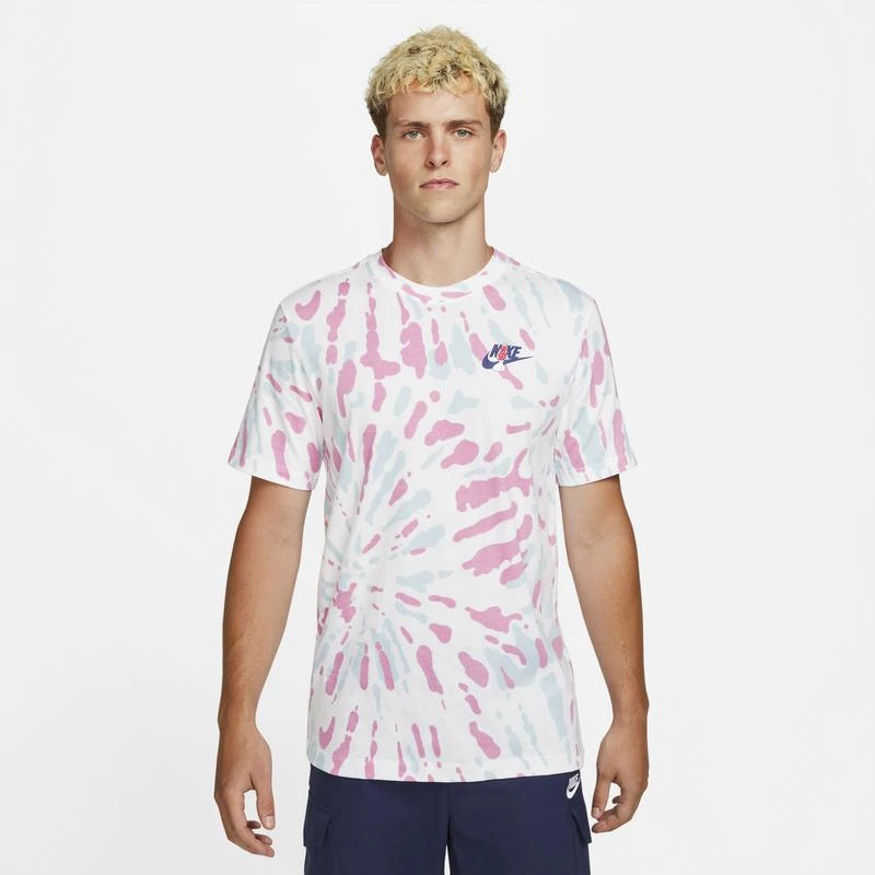 商品NIKE|Nike Sport Wear Black Light Tie Dye T-Shirt - Men's,价格¥186,第1张图片