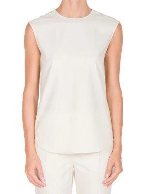 商品AGNONA|Eternals Sleeveless Wool Crepe Blouse,价格¥2170,第1张图片