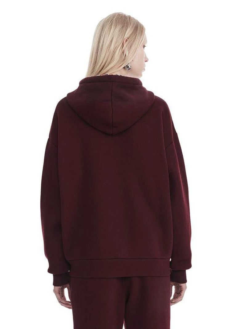 商品Alexander Wang|DENSE 抓绒连帽衫,价格¥1299,第2张图片详细描述