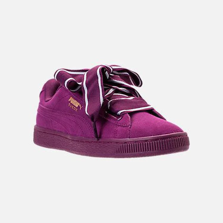 商品Puma|麂皮丝绸鞋带休闲鞋,价格¥195,第1张图片