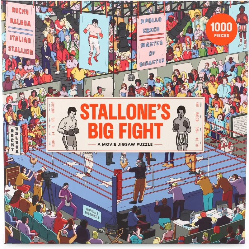 商品Laurence King Verlag|Tales of the rails book sherlock holmes and stallones big fight jigsaw puzzle set,价格¥1245,第2张图片详细描述