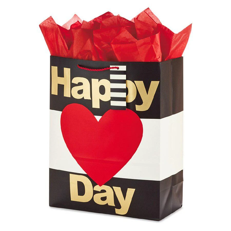 Valentine's Day Gift Bag with Tissue Paper (Happy Heart Day) 商品