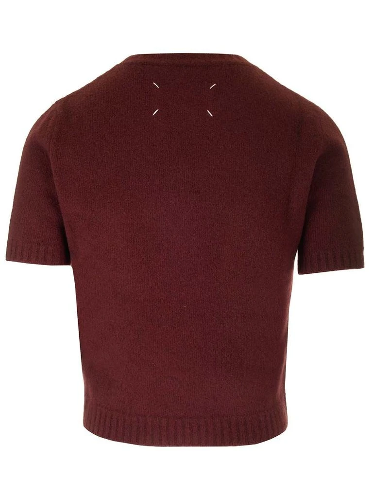 商品MAISON MARGIELA|Lambswool Sweater Knitwear Bordeaux,价格¥3792,第2张图片详细描述