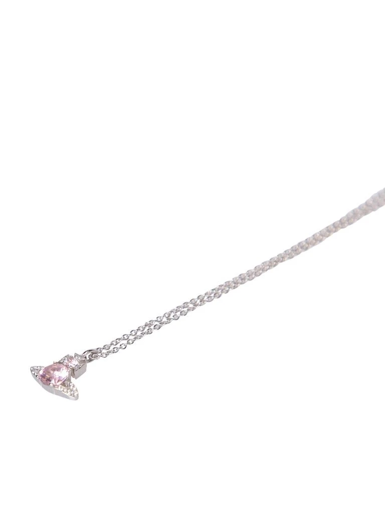 商品Vivienne Westwood|Vivienne Westwood Logo Pendant Necklace,价格¥1228,第2张图片详细描述