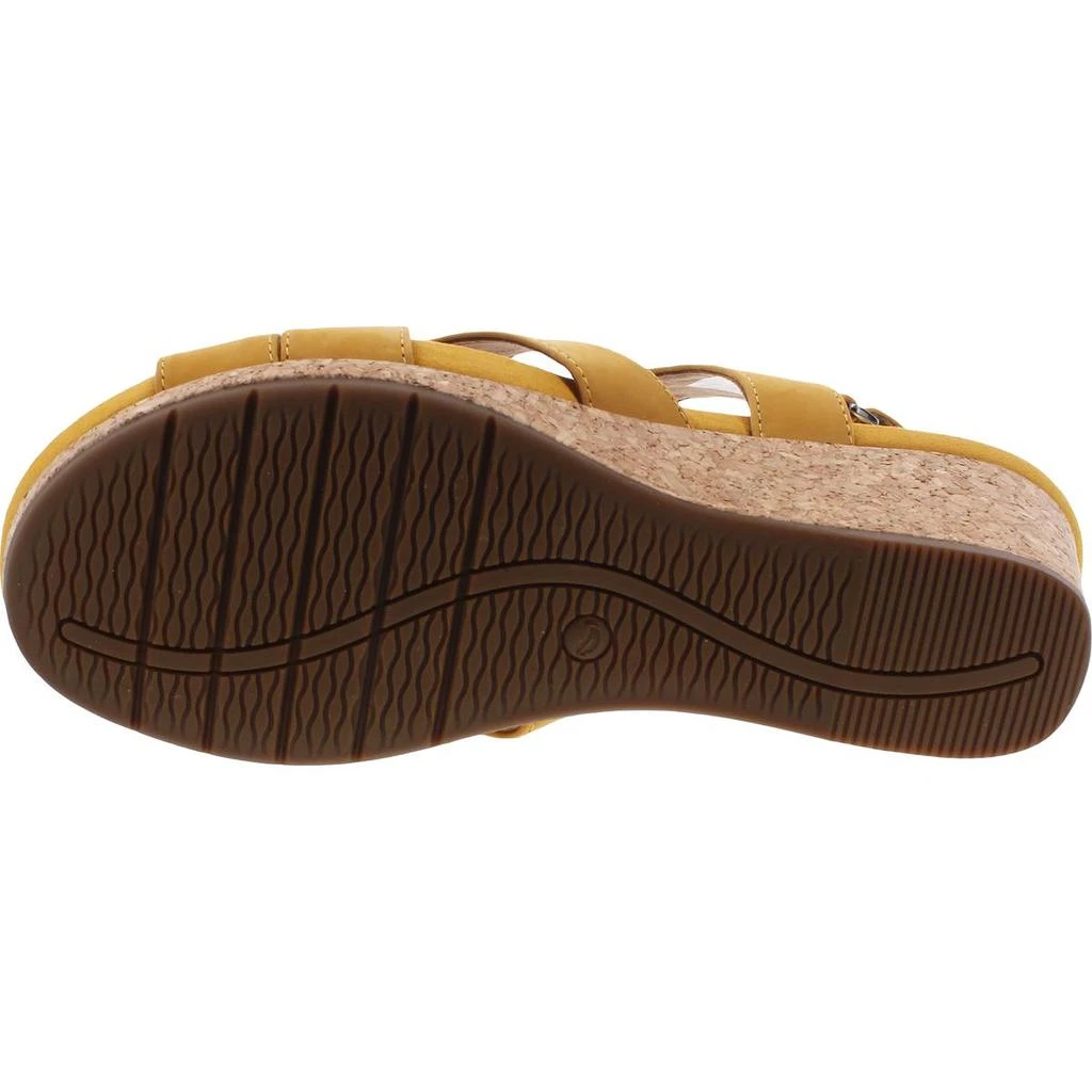 商品Clarks|Unstructured by Clarks Un Capri Step Women's Leather Slingback Wedge Sandals,价格¥457,第3张图片详细描述