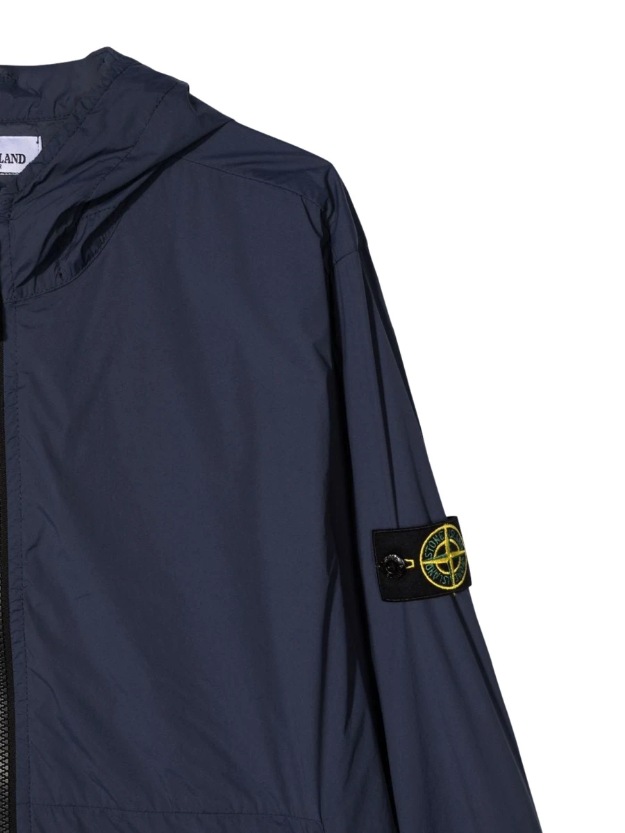 商品Stone Island|Stone Island 男童卫衣 761640532TV0028 蓝色,价格¥1459,第3张图片详细描述