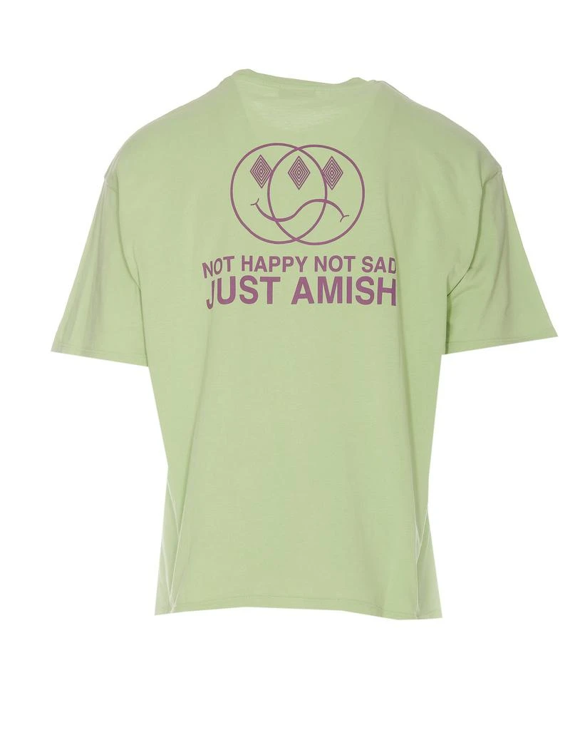 商品Amish|Amish Logo-Printed Crewneck T-Shirt,价格¥265,第2张图片详细描述
