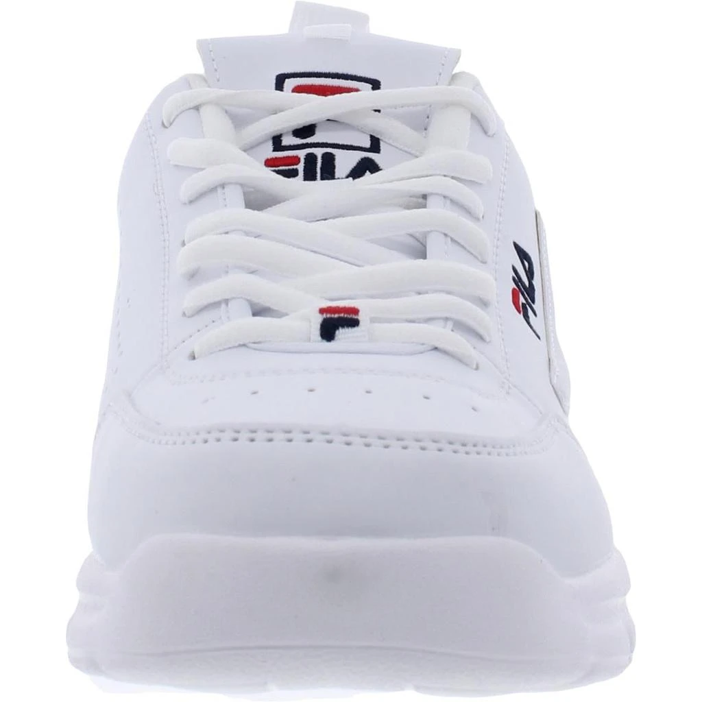 商品Fila|Fila Mens Disruptor SE Faux Leather Fitness Sneakers,价格¥333,第4张图片详细描述