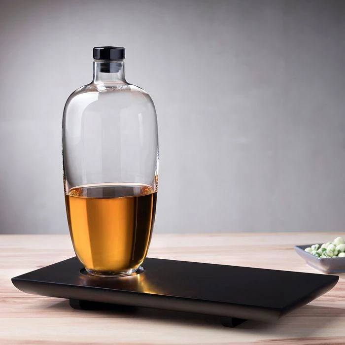 商品Nude Glass|Malt Whiskey Bottle Tall with Wooden Tray,价格¥1363,第2张图片详细描述