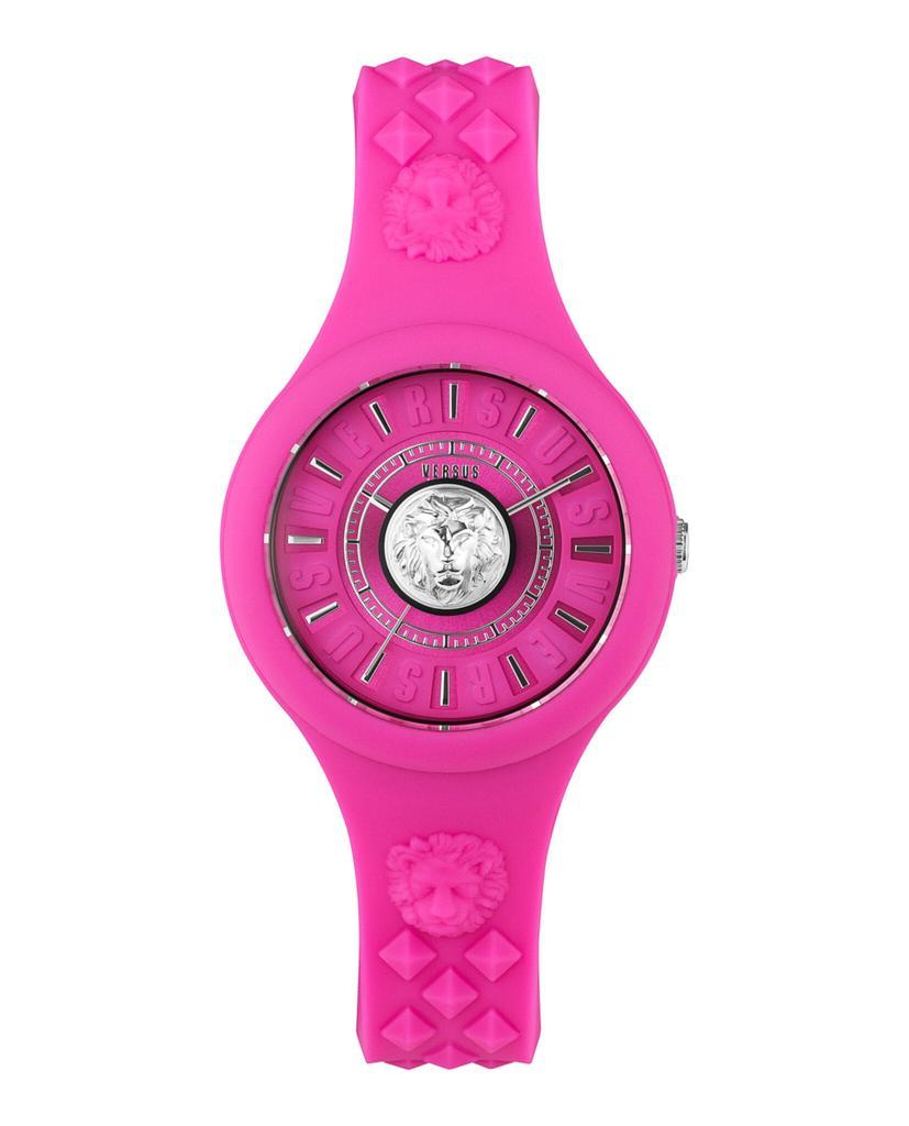 商品Versus Versace|Fire Island Lion Strap Watch,价格¥550,第1张图片