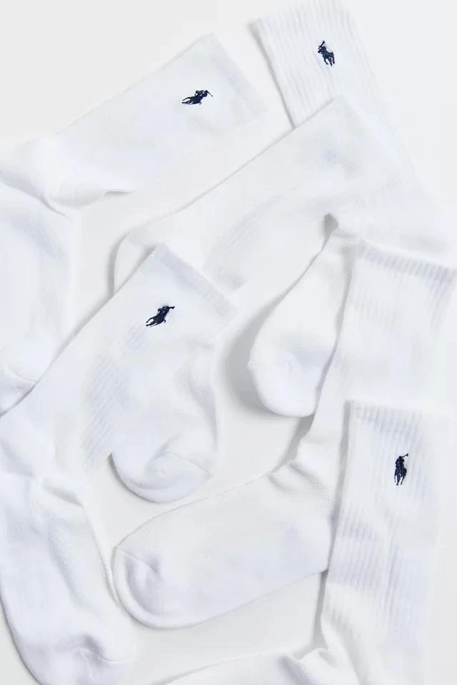 商品Ralph Lauren|Polo Ralph Lauren Cushion Crew Sock 3-Pack,价格¥111,第2张图片详细描述