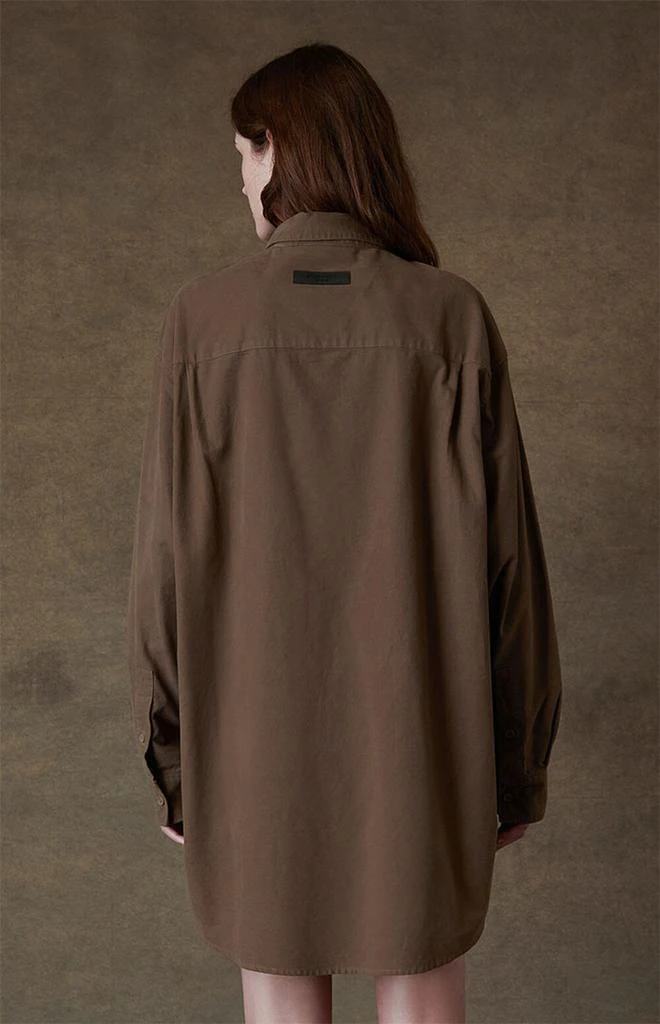 商品Essentials|Women's Wood Oxford Button Down Shirt,价格¥257,第4张图片详细描述