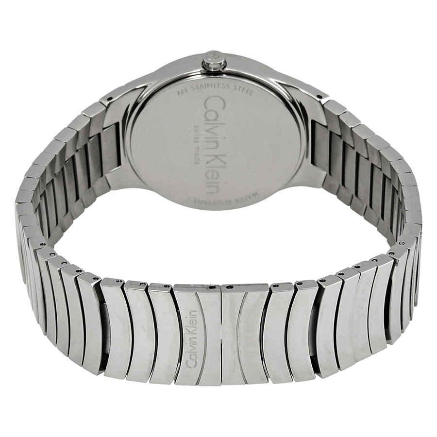 Calvin Klein Whirl Silver Dial Stainless Steel Ladies Watch K8A23146商品第3张图片规格展示