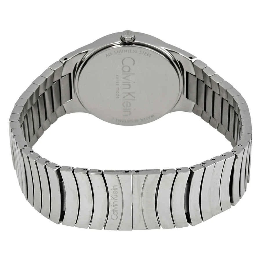 商品Calvin Klein|Calvin Klein Whirl Silver Dial Stainless Steel Ladies Watch K8A23146,价格¥298,第3张图片详细描述