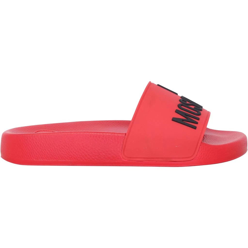 商品Love Moschino|Love Moschino Love Slipper Red  JA28052G1CI14500 Men's,价格¥384,第1张图片