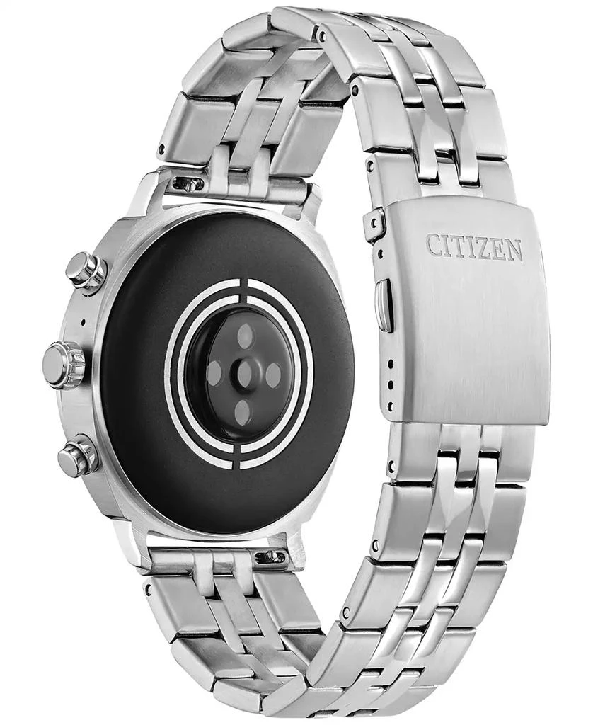 商品Citizen|Unisex CZ Smart Wear OS Stainless Steel Bracelet Smart Watch 41mm,价格¥1487,第3张图片详细描述