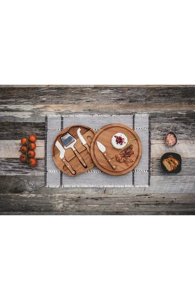 商品Toscana a Picnic Time Brand|TOSCANA Acacia Circo Cheese Cutting Board & Tools Set,价格¥330,第3张图片详细描述