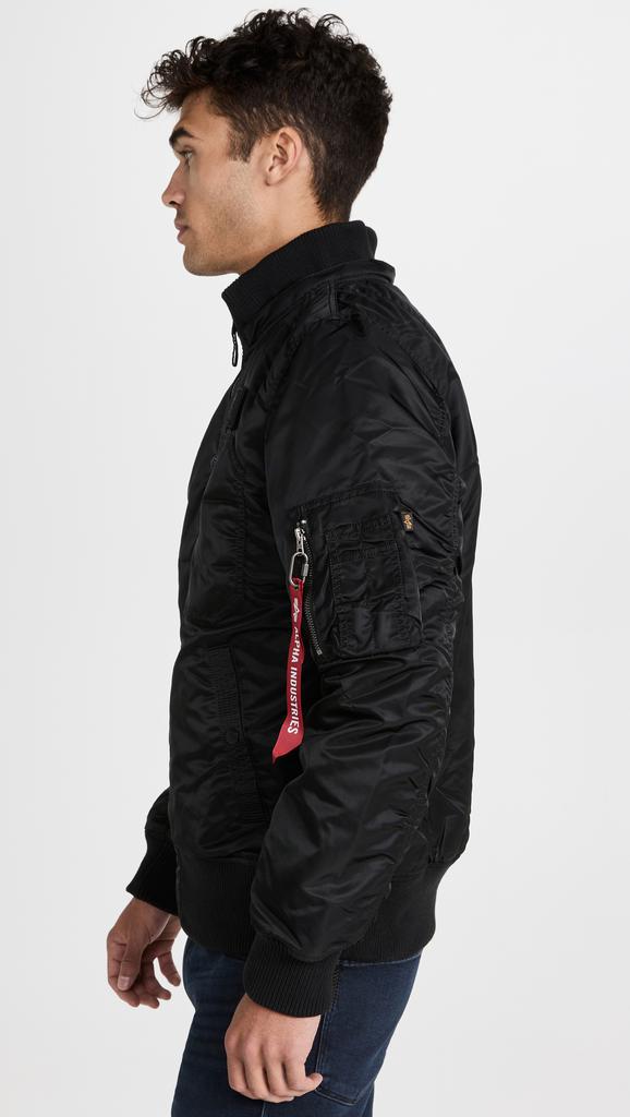 Alpha Industries Ma-1 Hooded Rib Flight Jacket商品第4张图片规格展示