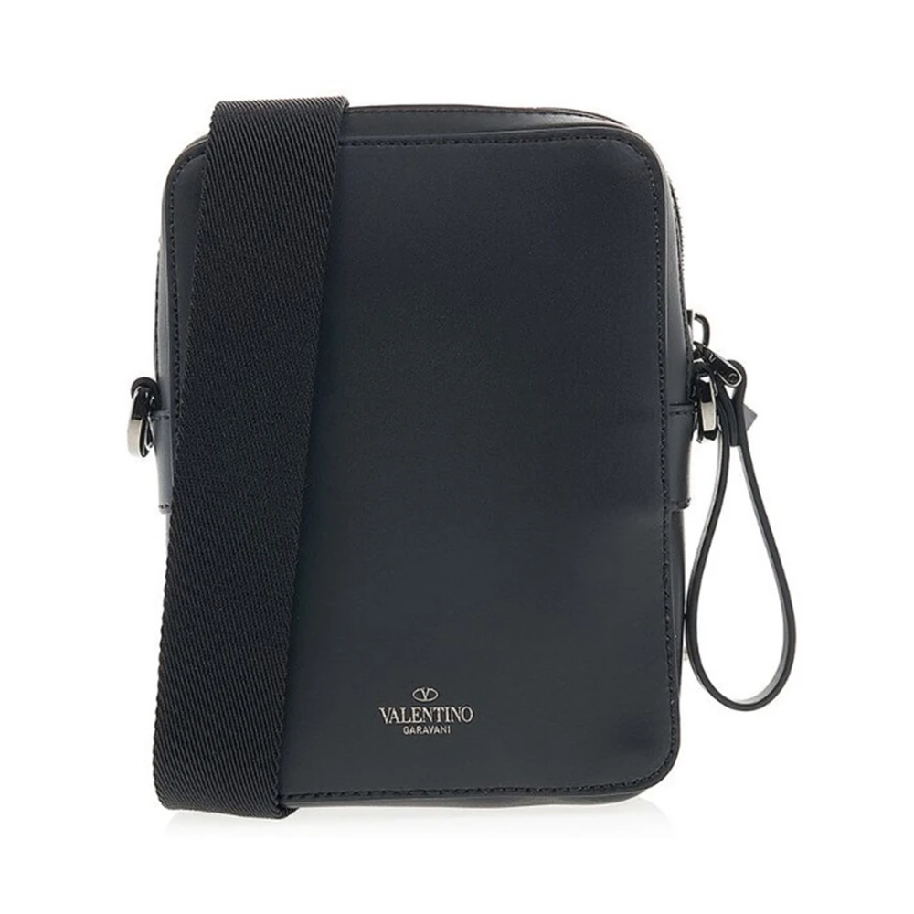 VALENTINO 男士黑色小牛皮斜挎包 XY2B0943-GCI-N78 商品