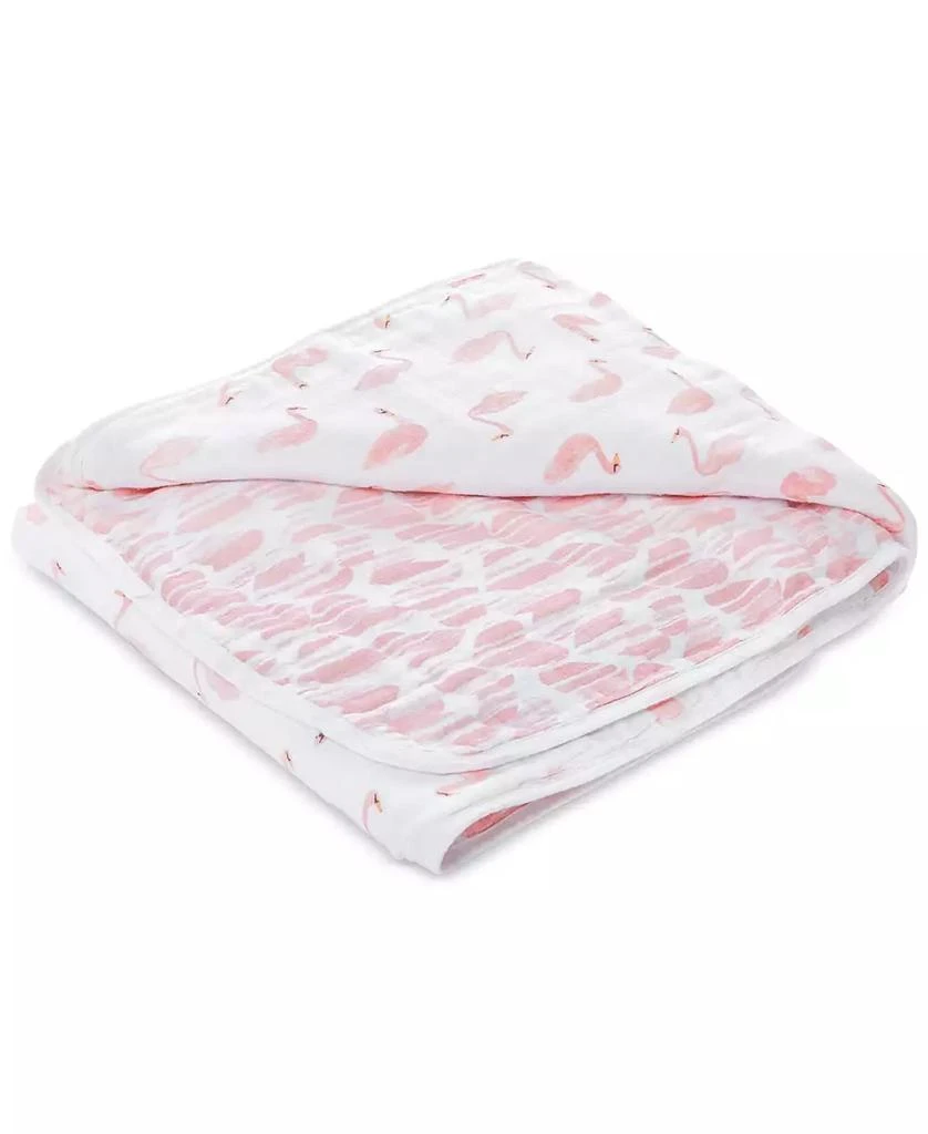 商品aden + anais|Baby Girls Swan Printed Blanket,价格¥408,第1张图片