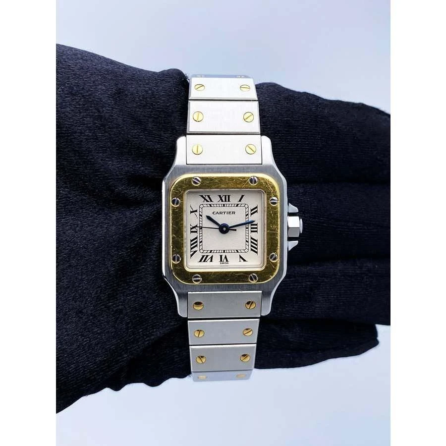 商品[二手商品] Cartier|Pre-owned Cartier Santos Galbee Quartz Ladies Watch 1170902,价格¥23642,第2张图片详细描述