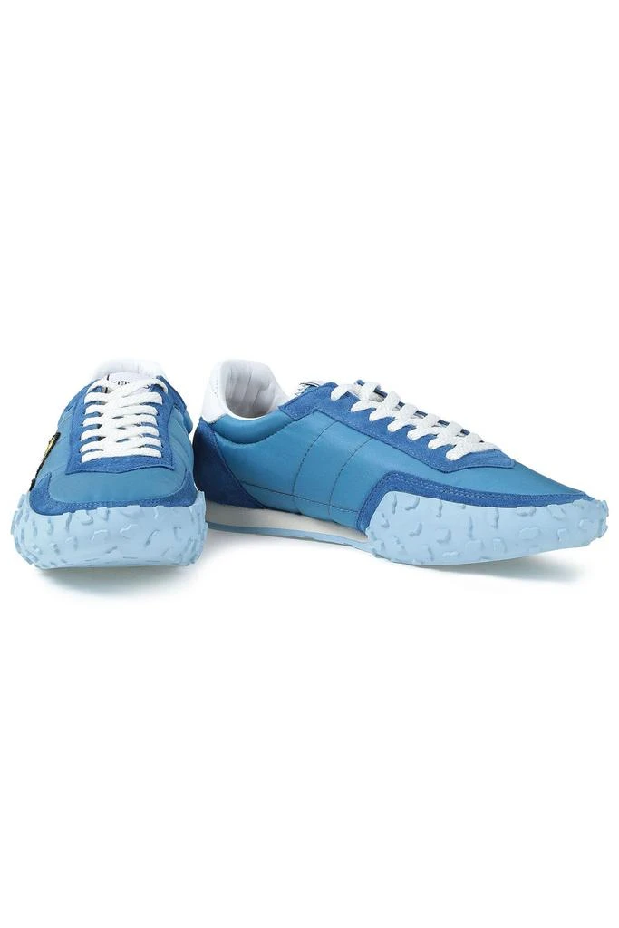 商品Kenzo|Appliquéd suede and shell sneakers,价格¥402,第2张图片详细描述