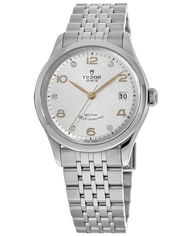 商品Tudor|Tudor 1926 36mm Diamond-Set Stainless Steel Unisex Watch M91450-0003,价格¥19091,第1张图片