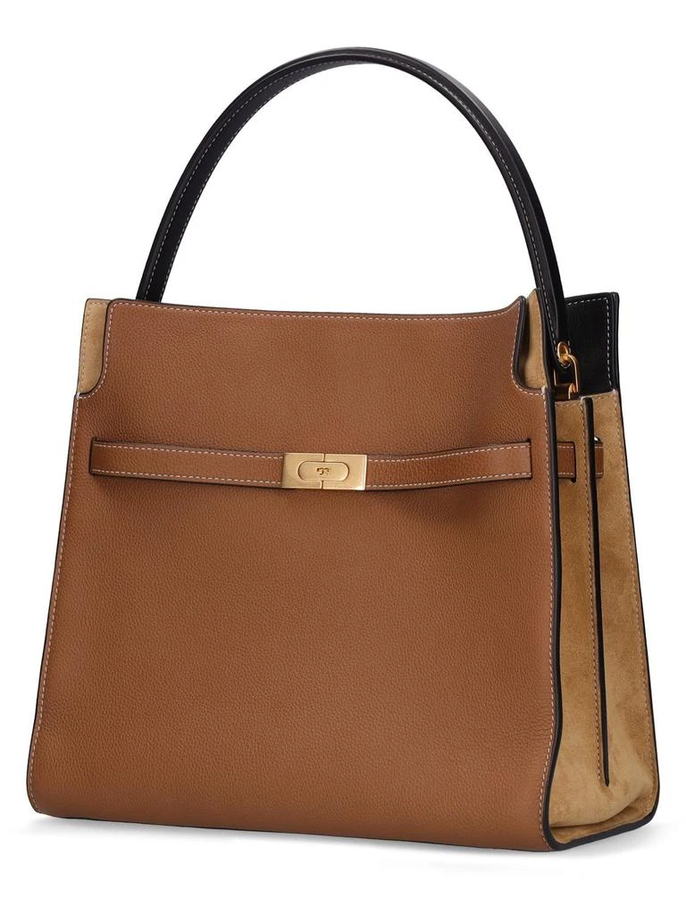 商品Tory Burch|Double Lee Radziwill Pebbled Leather Bag,价格¥13967,第2张图片详细描述