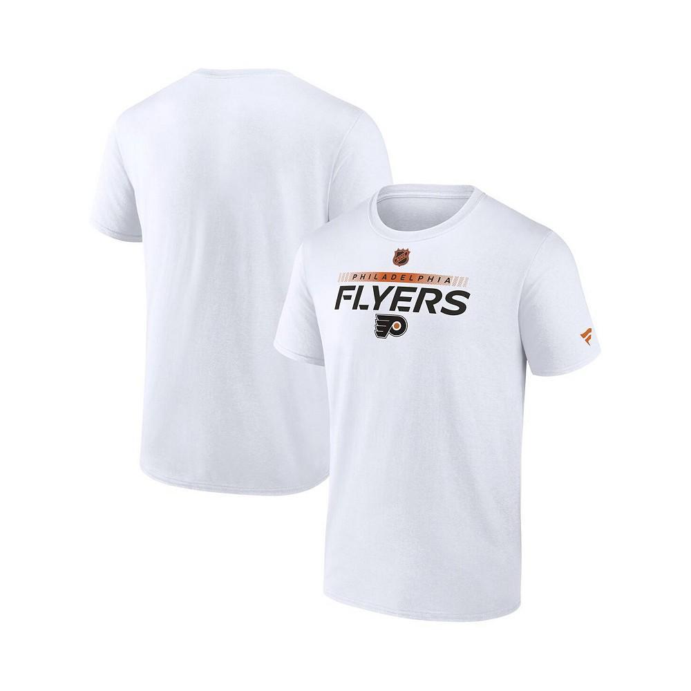 商品Fanatics|Men's Branded White Philadelphia Flyers Special Edition 2.0 Authentic Pro T-shirt,价格¥216,第1张图片