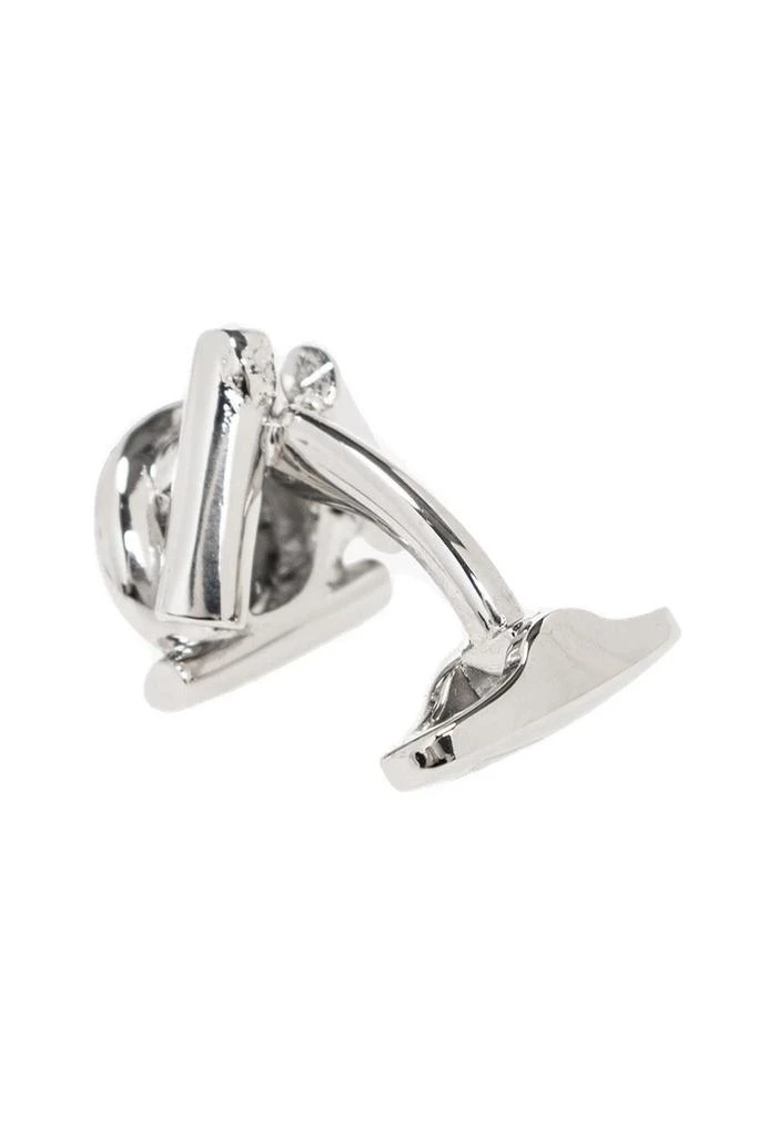 商品Salvatore Ferragamo|Ferragamo Gancini Cuff Links,价格¥1547,第3张图片详细描述