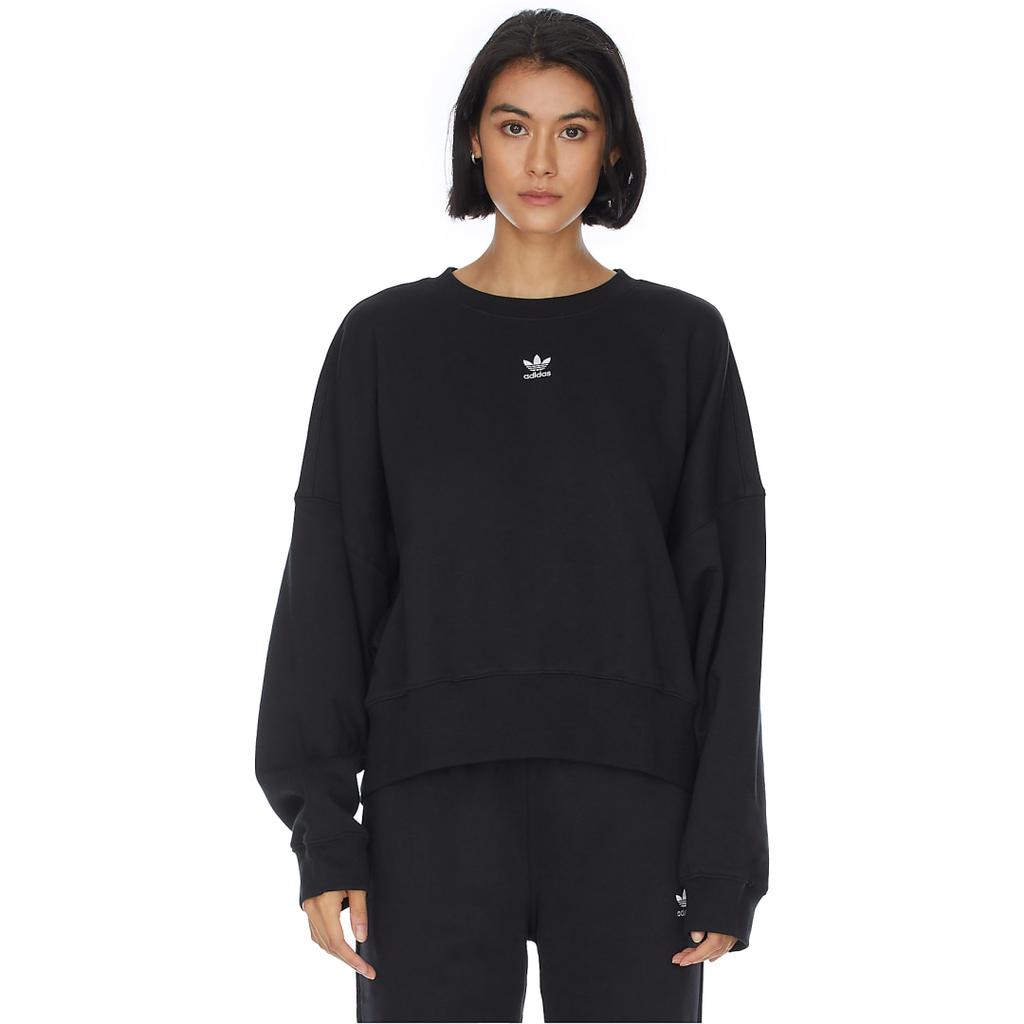 Adicolor Essentials Fleece Pullover Sweater - Black商品第1张图片规格展示