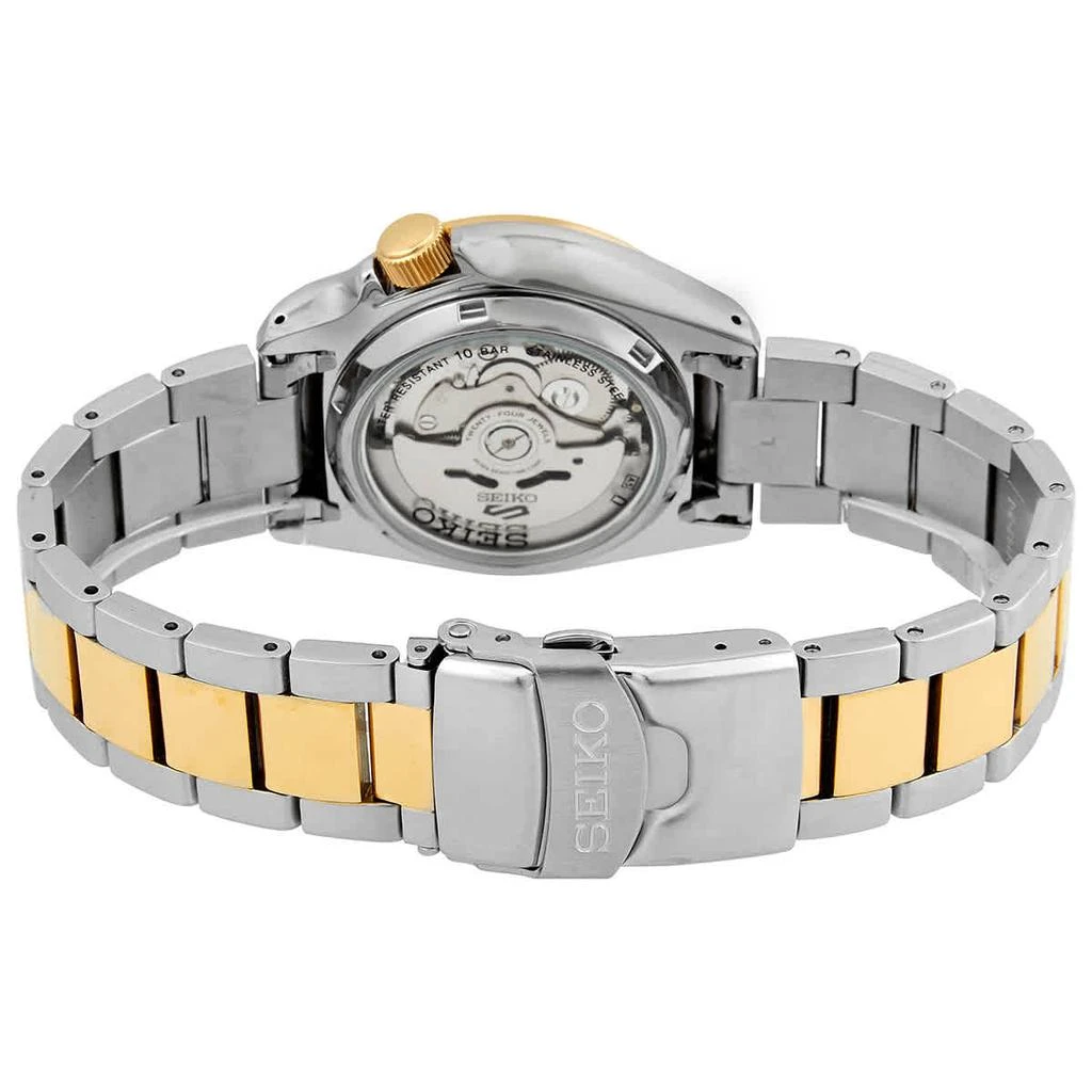 商品Seiko|Seiko 5Sports Automatic Black Dial Two-tone Mens Watch SRPE60K1,价格¥1396,第3张图片详细描述