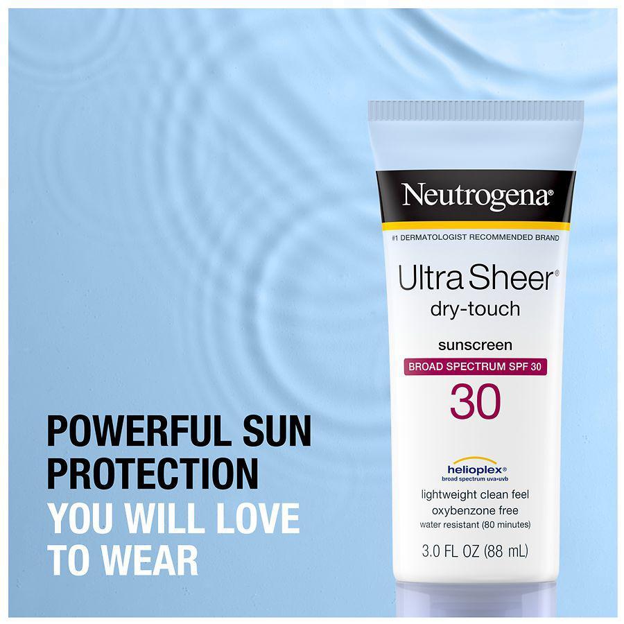 商品Neutrogena|Ultra Sheer Dry-Touch SPF 30 Sunscreen Lotion,价格¥77,第5张图片详细描述