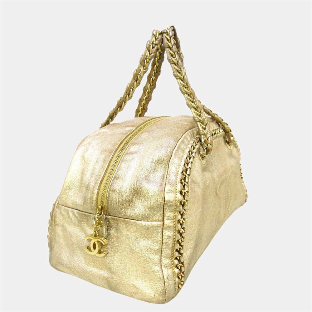 商品[二手商品] Chanel|Chanel Gold Luxe Ligne Handbag,价格¥9106,第2张图片详细描述