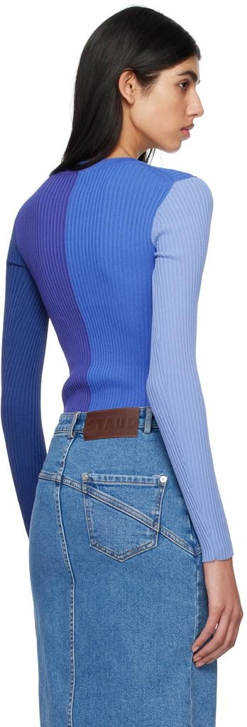 商品Staud|Blue Cargo Cardigan,价格¥781,第3张图片详细描述