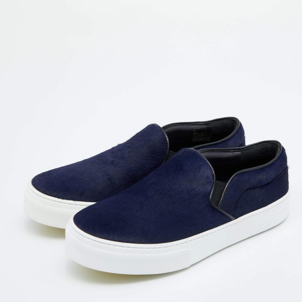 Celine Blue Calf Hair Slip-on Sneakers Size 36商品第2张图片规格展示