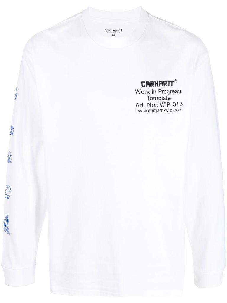 商品Carhartt|CARHARTT - Linograph Organic Cotton T-shirt,价格¥245,第1张图片