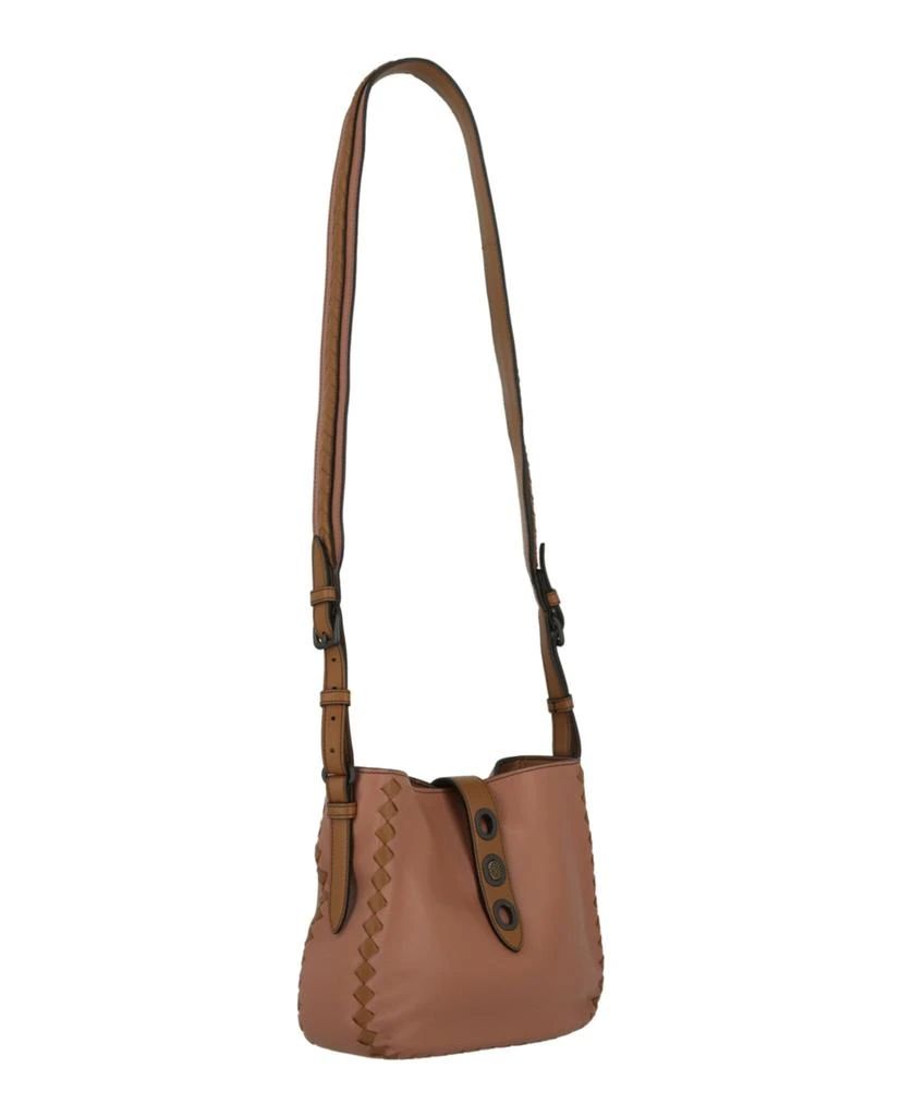 商品Bottega Veneta|Two-Tone Leather Shoulder Bag,价格¥5409,第2张图片详细描述