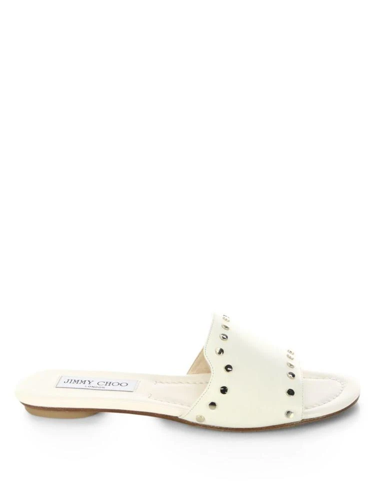 商品Jimmy Choo|Nanda NWU Studded Leather Slides,价格¥1484,第5张图片详细描述