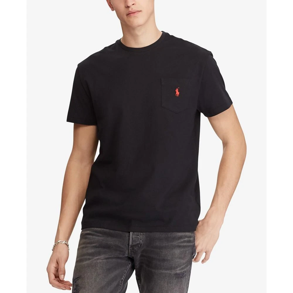 商品Ralph Lauren|Men's Classic Fit Crew Neck Pocket T-Shirt,价格¥435,第1张图片