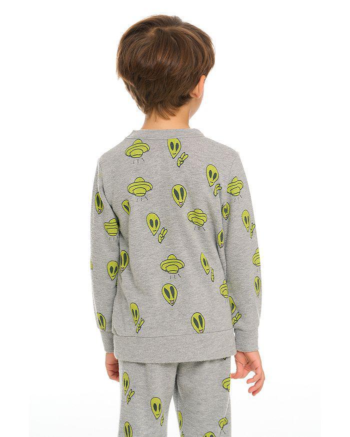 商品Chaser|Boys' Alien Print Sweatshirt - Little Kid,价格¥394,第4张图片详细描述