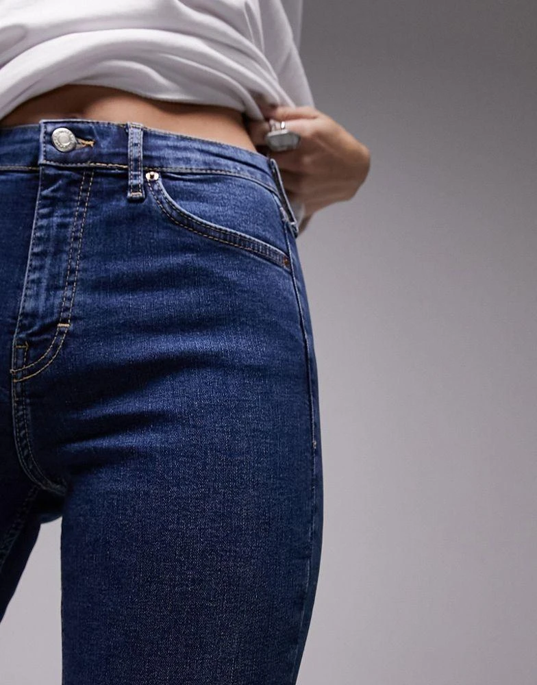 商品Topshop|Topshop Jamie jeans in rich blue,价格¥403,第5张图片详细描述